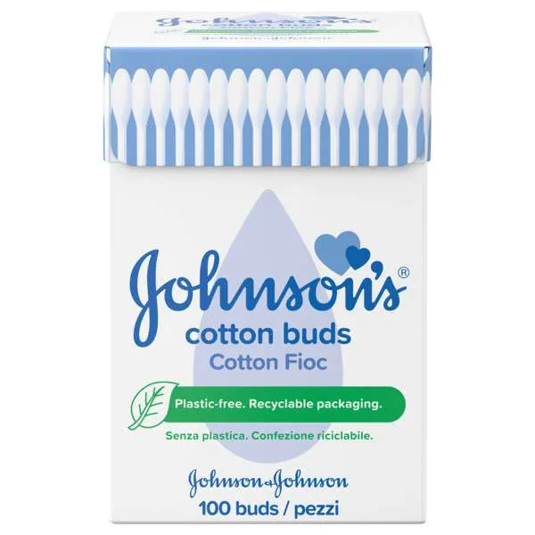 JOHNSON Johnsons Bastoncini Cotton Fioc - 100pz - MegaPrezzo