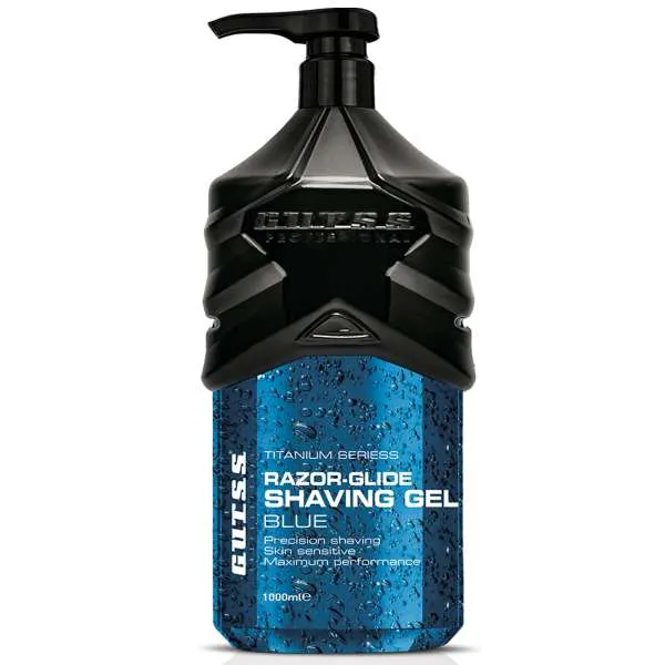 GUTSS Gutss Titanium Shaving Gel da Barba 1000ml - Blue - MegaPrezzo