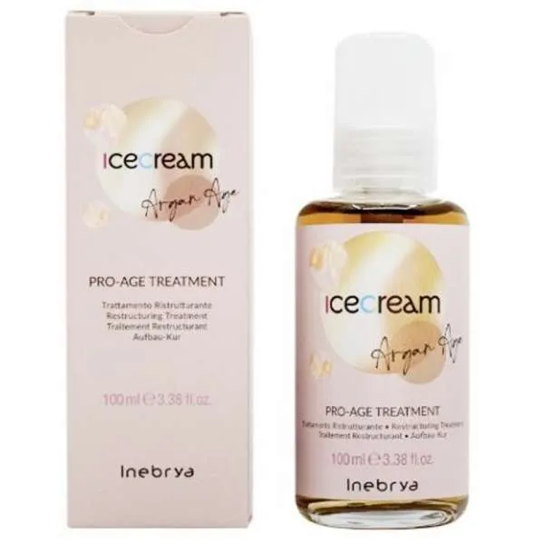 INEBRYA Inebrya Ice Cream Argan Age Pro-Age Treatment - 100ml - MegaPrezzo