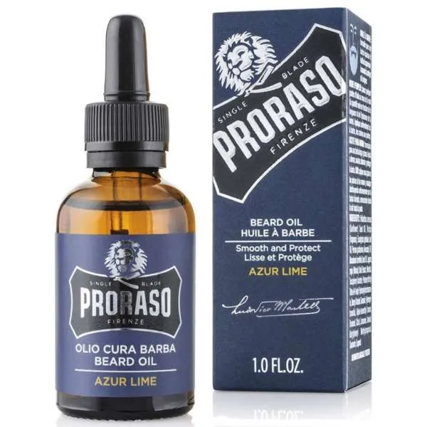 PRORASO Proraso Olio Cura Barba 30ml - Azur Lime - MegaPrezzo
