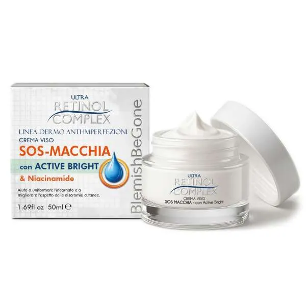 RETINOL COMPLEX Retinol Complex Crema Viso SOS Macchia - 50ml - MegaPrezzo