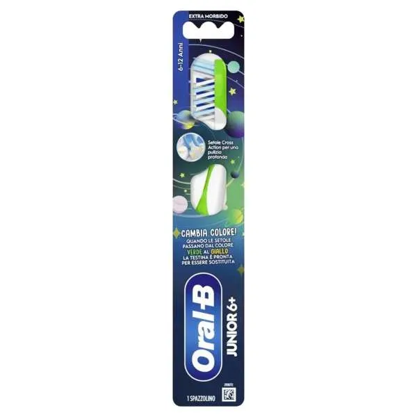 AZ - ORAL B Oral-B Spazzolino Junior 6-12 - Extra Morbido - MegaPrezzo