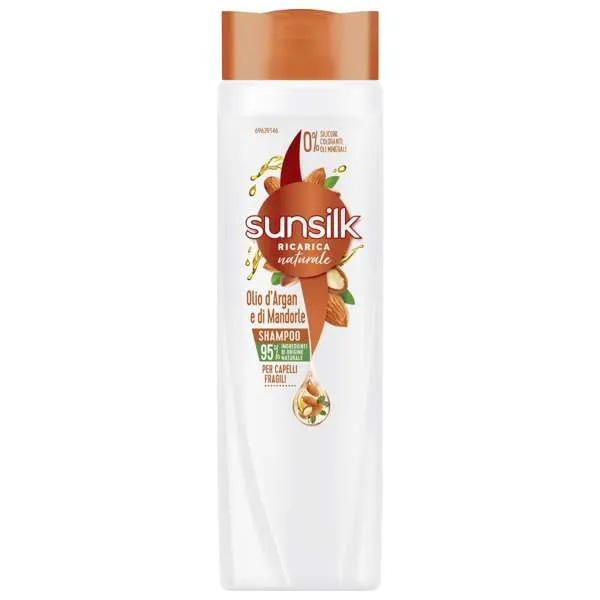 SUNSILK Sunsilk Shampoo Argan e Mandorle - 250ml - MegaPrezzo
