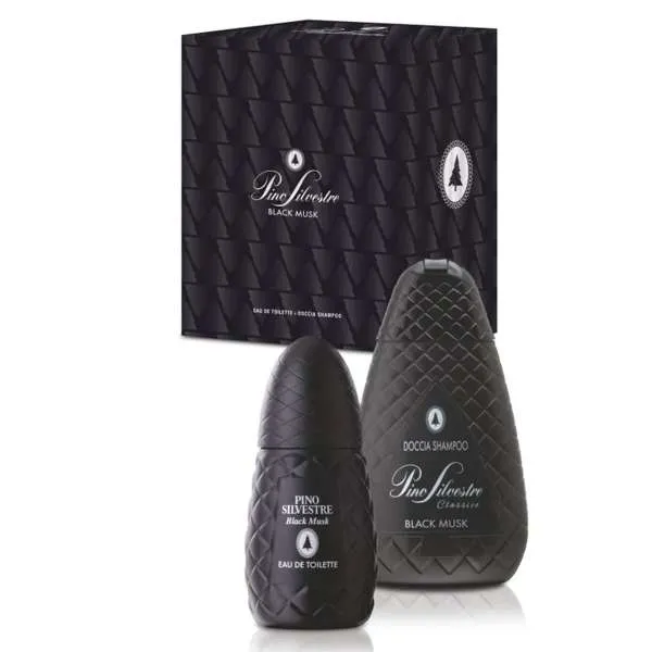 PINO SILVESTRE Pino Silvestre Black Musk Cofanetto EDT e Shower Gel - MegaPrezzo