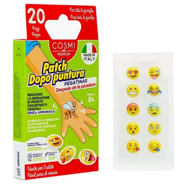 COSMI ITALIA Cosmi Patch Dopo Puntura Emoji - 20pz - MegaPrezzo