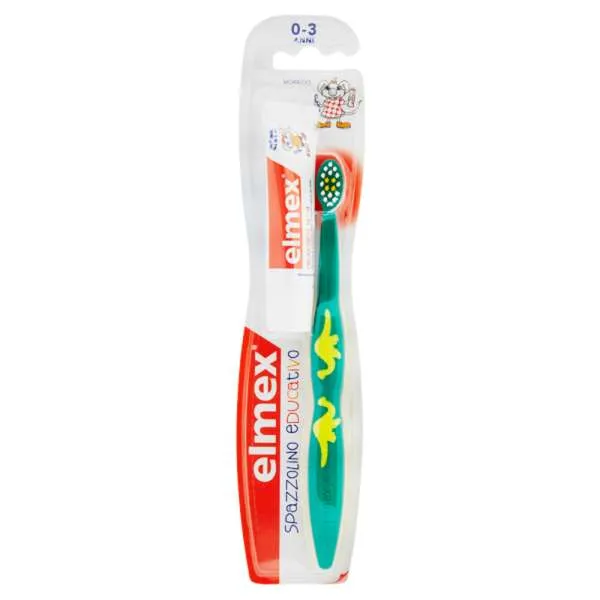ELMEX Elmex Spazzolino Educativo 0 a 3 Anni - Setole Morbide - MegaPrezzo