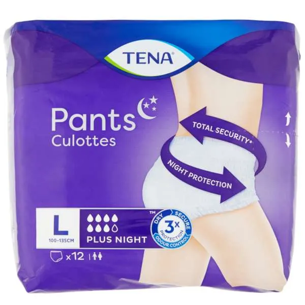 TENA Tena Lady Mutandine Assorbenti Plus Night L - 12pz - MegaPrezzo