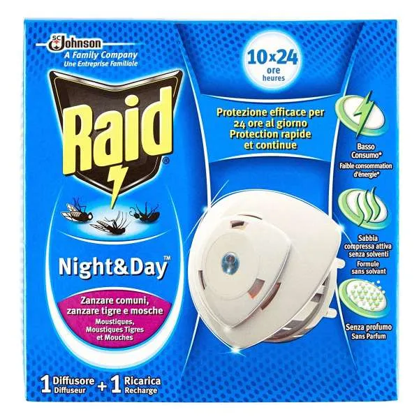 RAID Raid Night e Day Base con Ricarica - MegaPrezzo