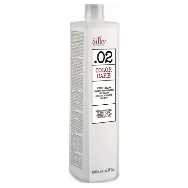 SILKY Silky Color Care Very Color Shampoo Mantenimento Colore - 1000ml - MegaPrezzo