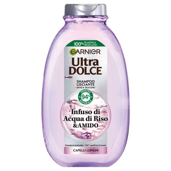 GARNIER Garnier Ultra Dolce Shampoo Infuso Acqua di Riso - 250ml - MegaPrezzo