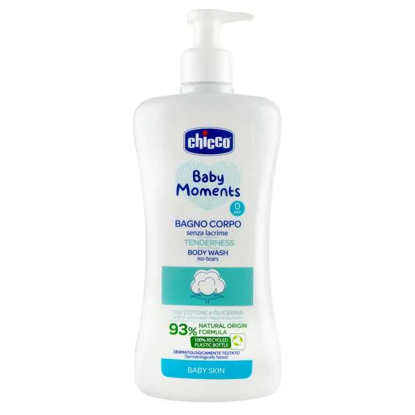 CHICCO Chicco Baby Moments Bagno Corpo Tenerezza - 500ml - MegaPrezzo