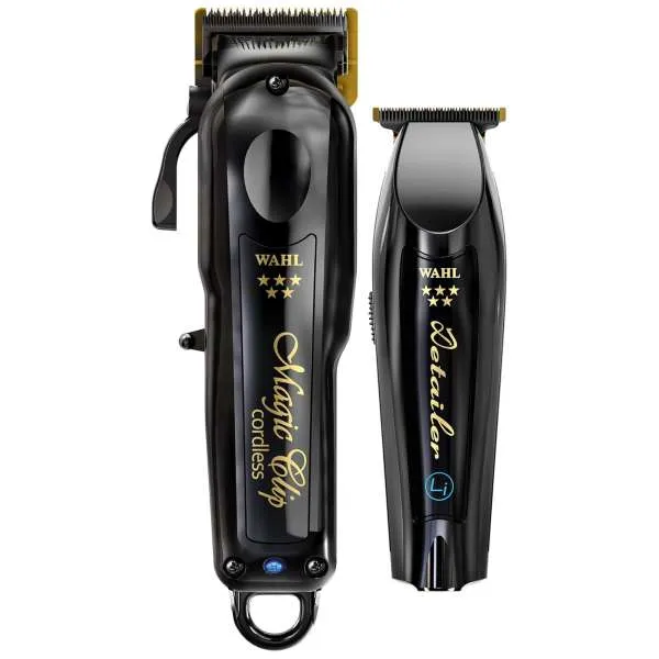 WAHL Wahl Set Barber Combo Tosatrice Magic Clip e Trimmer Cordless - MegaPrezzo