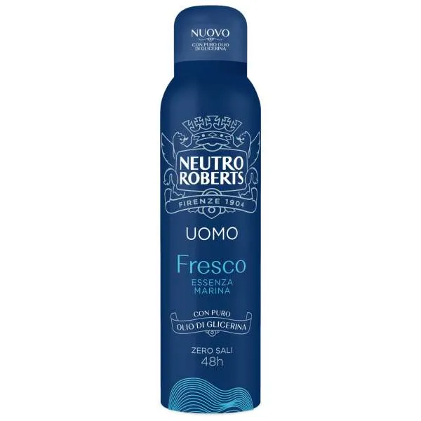 NEUTRO ROBERTS Neutro Roberts Deodorante Men Spray Essenza Marina - 150ml - MegaPrezzo