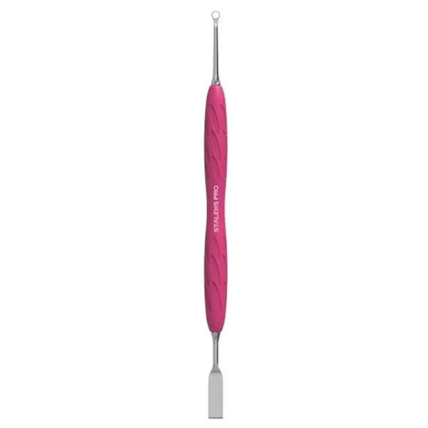 STALEKS PRO Staleks Pro Uniq 11 Spatola Doppia per Manicure con Manico in Silicone - Tipo 1 - MegaPrezzo