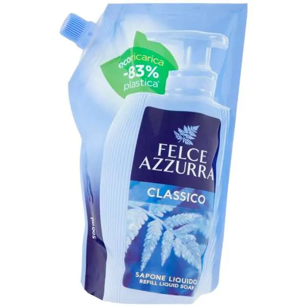 FELCE AZZURRA Felce Azzurra Sapone Ecoricarica 500ml - Classico - MegaPrezzo