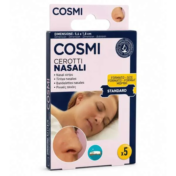 COSMI ITALIA Cosmi Cerotti Nasali Formato Standard - 5pz - MegaPrezzo