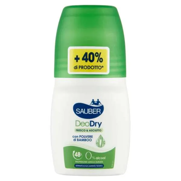 SAUBER Sauber Deodorante Roll-On Deo Dry - 70ml - MegaPrezzo