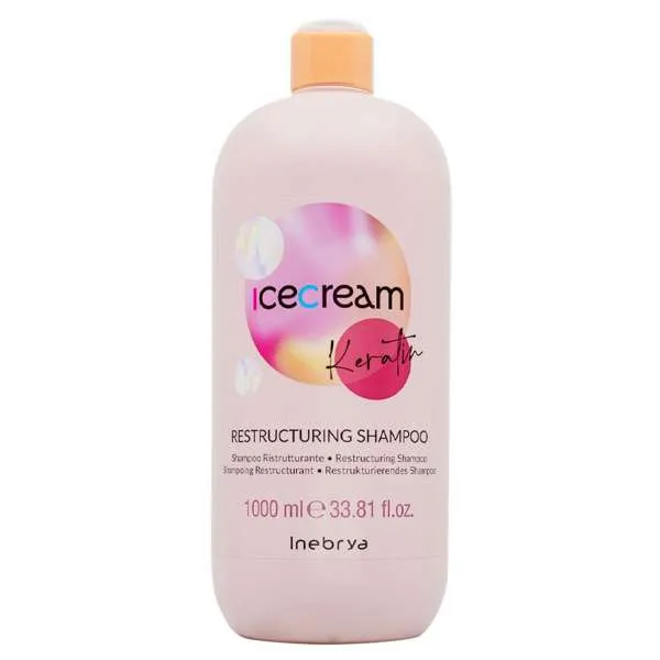 INEBRYA Inebrya Keratin Restructuring Shampoo - 1000ml - MegaPrezzo