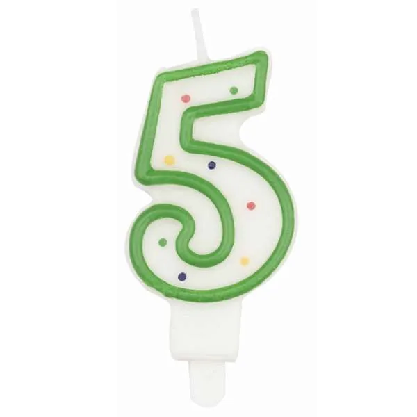 SAMURAI Samurai Candeline Compleanno Numerate - 5 - MegaPrezzo