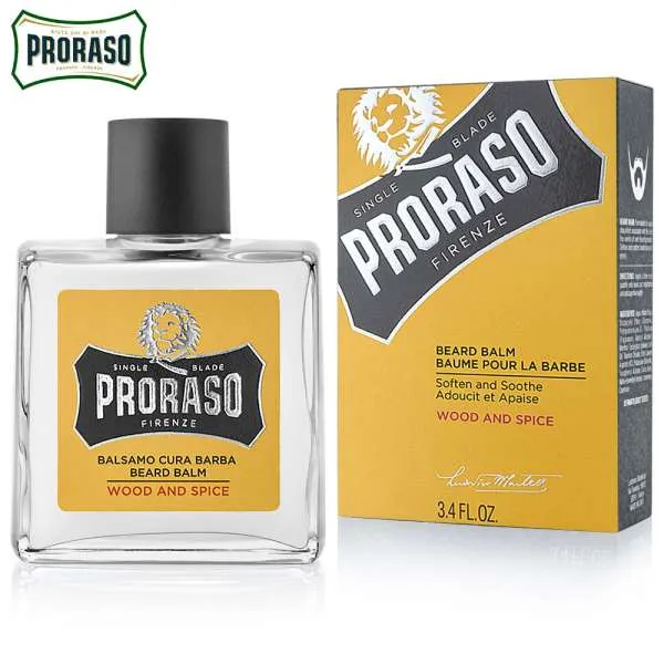 PRORASO Proraso Balsamo Cura Barba 100ml - Wood and Spice - MegaPrezzo
