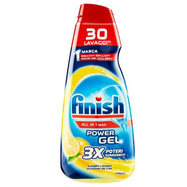 FINISH Finish Power Gel Limone - 600ml - MegaPrezzo