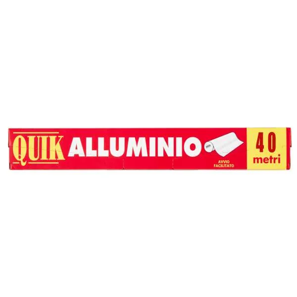 QUIK Quik Alluminio per Alimenti - 40mt - MegaPrezzo