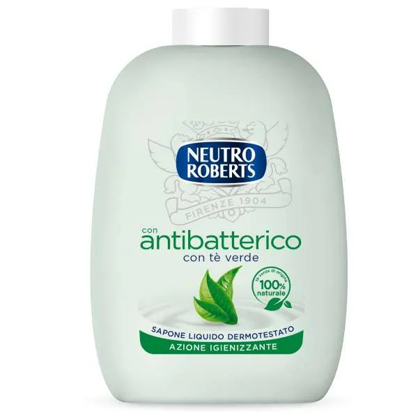 NEUTRO ROBERTS Neutro Roberts Sapone Liquido Antibatterico Ricarica - 200ml - MegaPrezzo