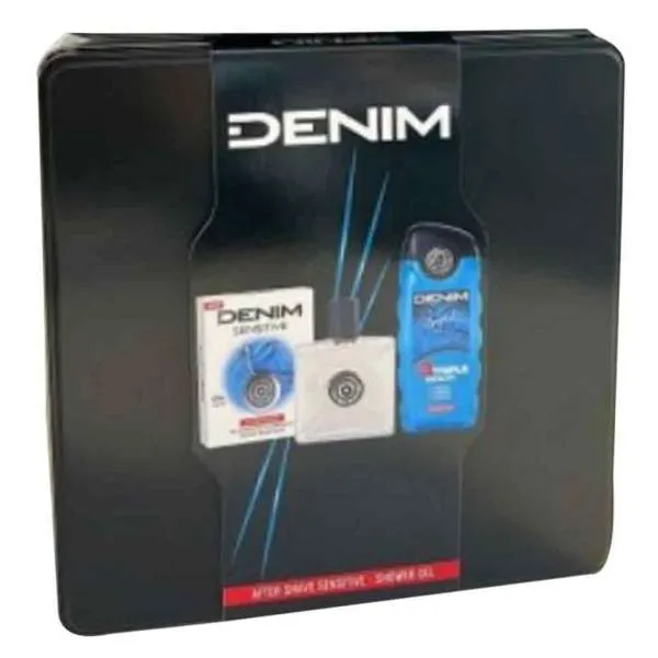 DENIM Denim Cofanetto Blu con After Shave e Shower Gel - MegaPrezzo