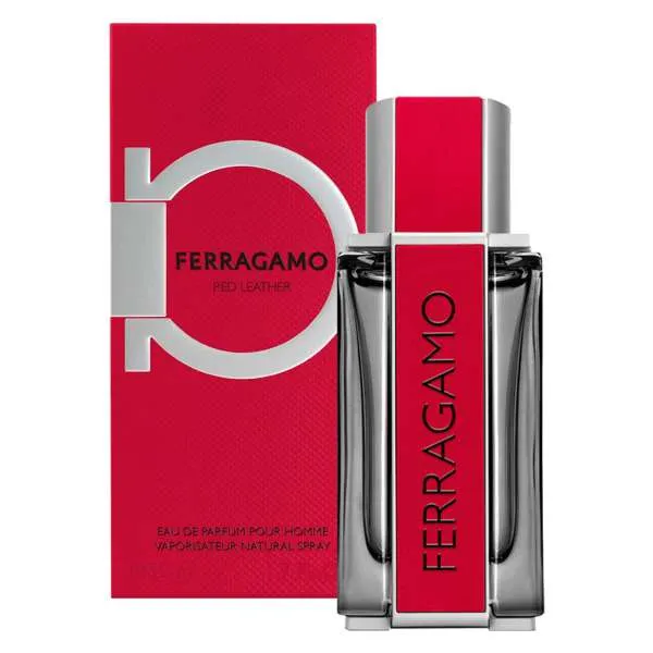 SALVATORE FERRAGAMO Salvatore Ferragamo Red Leather Profumo EDP Uomo - 50ml - MegaPrezzo