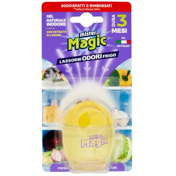 MISTER MAGIC Mister Magic Assorbiodori Frigo - Limone - MegaPrezzo