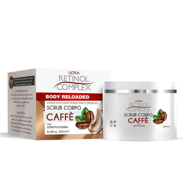 RETINOL COMPLEX Ultra Retinol Complex Scrub Corpo Caffè - 250ml - MegaPrezzo