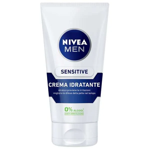 NIVEA Nivea Men Crema Viso Idratante Sensitive - 75ml - MegaPrezzo