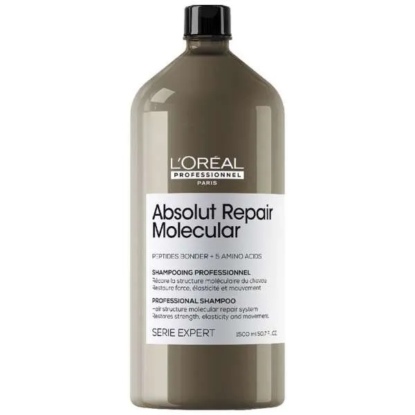 LOREAL PROFESSIONNEL Loreal Expert Absolut Repair Molecular Shampoo Riparatore - 1500ml - MegaPrezzo