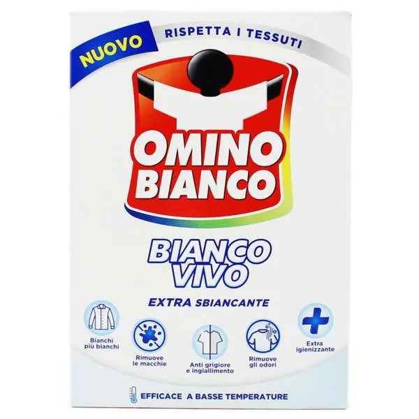 OMINO BIANCO Omino Bianco Polvere Bianco Vivo - 500gr - MegaPrezzo