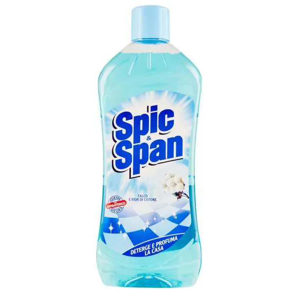 SPIC & SPAN Spic e Span Pavimenti 1000ml - Talco e Fior di Cotone - MegaPrezzo