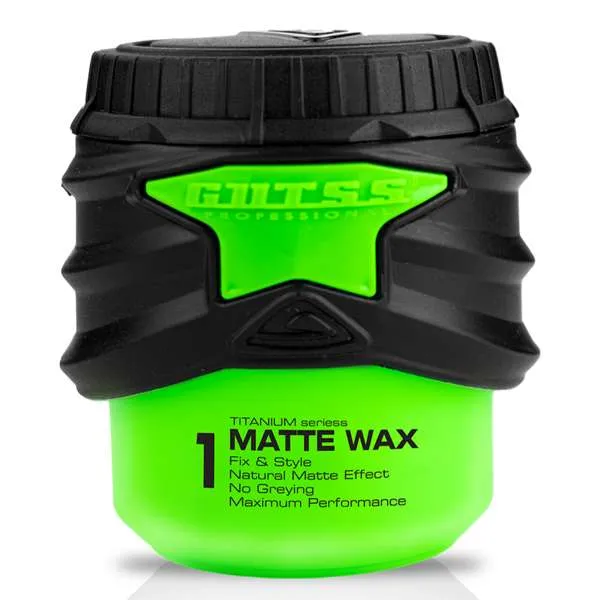 GUTSS Gutss Titanium Series Cera Capelli 150ml - Matte Wax - MegaPrezzo