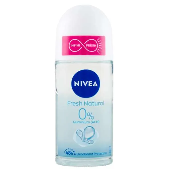 NIVEA Nivea Deodorante Roll-On Fresh Natural - 50ml - MegaPrezzo