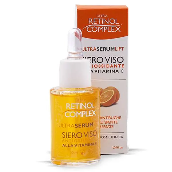 RETINOL COMPLEX Ultra Retinol Complex Ultra Serum Lift Antiossidante Vitamina C - 30ml - MegaPrezzo