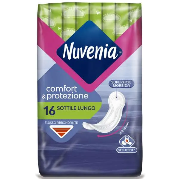 NUVENIA Nuvenia Assorbenti Sottile Lungo - 16pz - MegaPrezzo