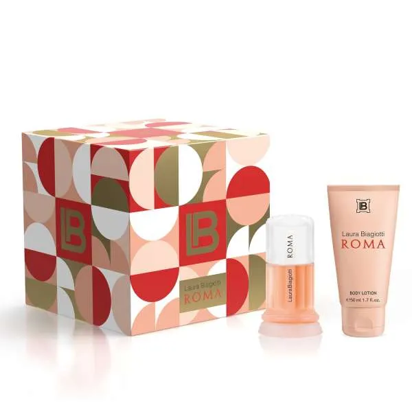 LAURA BIAGIOTTI Laura Biagiotti Cofanetto Roma con Profumo e Body Lotion - MegaPrezzo