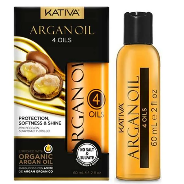 KATIVA Kativa Organic Oil Argan Protection - 60ml - MegaPrezzo