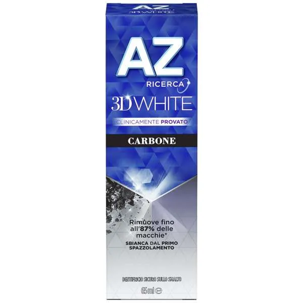AZ - ORAL B AZ Dentifricio 3D Carbone - 65ml - MegaPrezzo