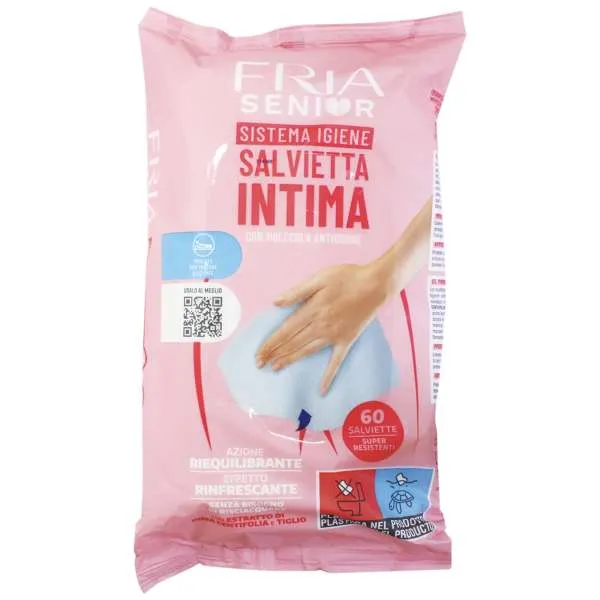 FRIA Fria Senior Salviette Igiene Intima - 60pz - MegaPrezzo