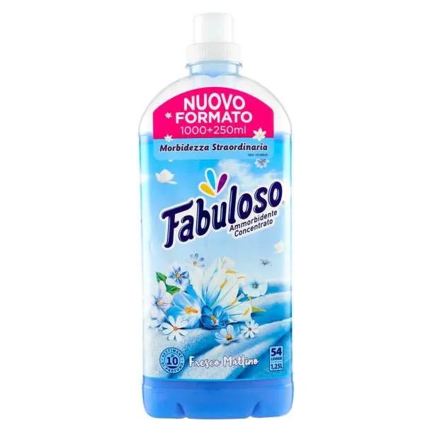 FABULOSO Fabuloso Ammorbidente Concentrato 1250ml - Fresco Mattino - MegaPrezzo