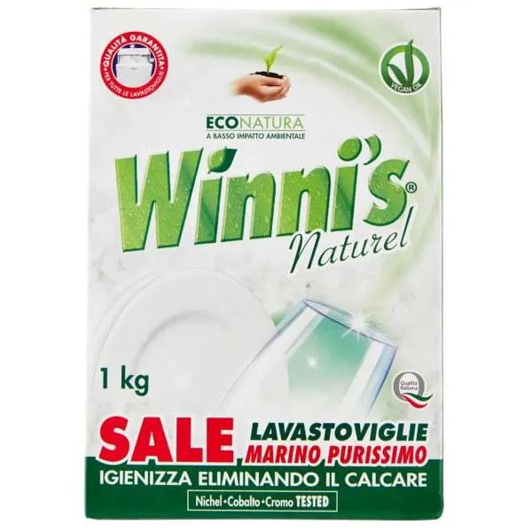 WINNI'S Winni's Naturel Sale per Lavastoviglie - 1kg - MegaPrezzo