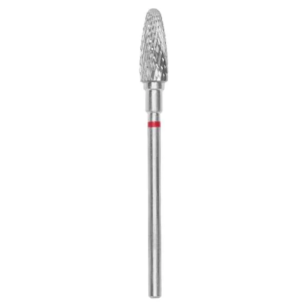 STALEKS PRO Staleks Pro Punta Fresa Carbide Conica Rosso - 5mm - MegaPrezzo