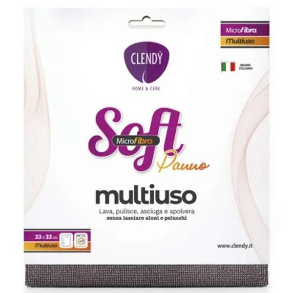CLENDY Clendy Panno Microfibra Soft Color - 33x33cm - MegaPrezzo
