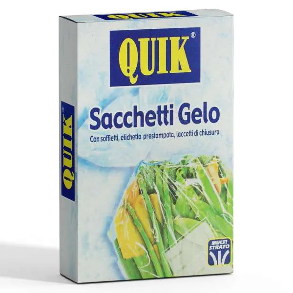 QUIK Quik Sacchetti Gelo 20pz - Medi - MegaPrezzo