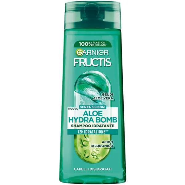 GARNIER Garnier Fructis Shampoo 2in1 Aloe Hydra Bomb - 250ml - MegaPrezzo