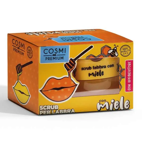 COSMI ITALIA Cosmi Scrub Labbra con Applicatore - Miele - MegaPrezzo